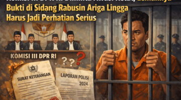 Kasus Rabusin Ariga Lingga Jadi Ujian Integritas Penegak Hukum, Komisi III DPR RI Diminta Mengawasi