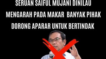 Keras! DPP LIPPI Sebut Pernyataan Saiful Mujani Berpotensi Makar, Dorong Aparat Tangkap