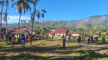 Qurban 4 Ekor Sapi, Semangat Berqurban Warga Cane Toa tak Surut Meski Dilanda Bencana